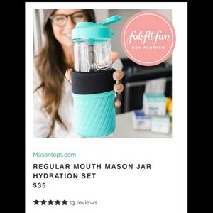 Mason Jar Hydration Kit by Masontops